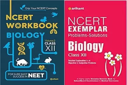 NCERT Workbook Physics Volume 2 Class 12+NCERT Exemplar Problems -Solutions Physics Class XII Exam GuidCOMBO(SET OF 2 BOOKS)