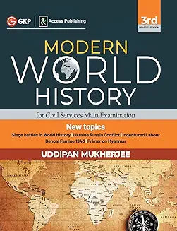 Modern World History 3ed by Uddipan Mukerjee