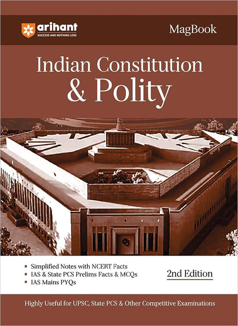 Magbook Indian Constitution & Polity for UPSC Civil Services IAS Prelims / State PCS & other Competitive Exam | IAS Mains PYQs