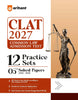Arihant CLAT 2027 | 12 Practice Sets & 5+ Solved Papers 2026-2020 | All Practice Sets as per New Pattern | Detailed & Authentic Explanations | Each Practice Sets Consist Passage-Based MCQs