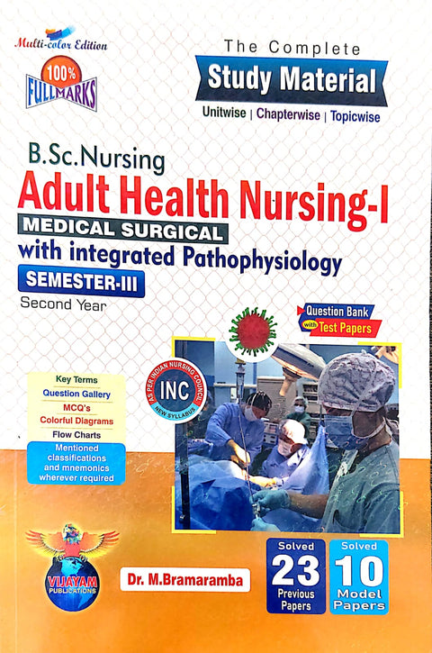 Study Material B.sc Nursing Adult Health Nursing-I Semester-III Vijayam