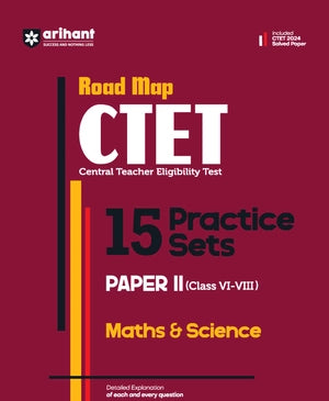 CTET Paper-II Mathematics & Science Class VI-VIII 15 Practice Sets