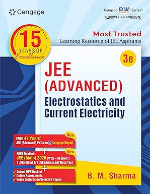 JEE Advanced Electrostatics and Current Electricity with FREE 47 YEARS JEE ADVANCED PYQ’s, Videos & Online assessments