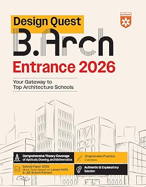 Arihant B.Arch Entrance Exam 2026 | NATA and JEE B.Arch Preparation Guide | Aptitude, Drawing, Mathematics, Previous Year Solved Papers 2025 & Mock Tests | Architecture Entrance Study Material | English Medium