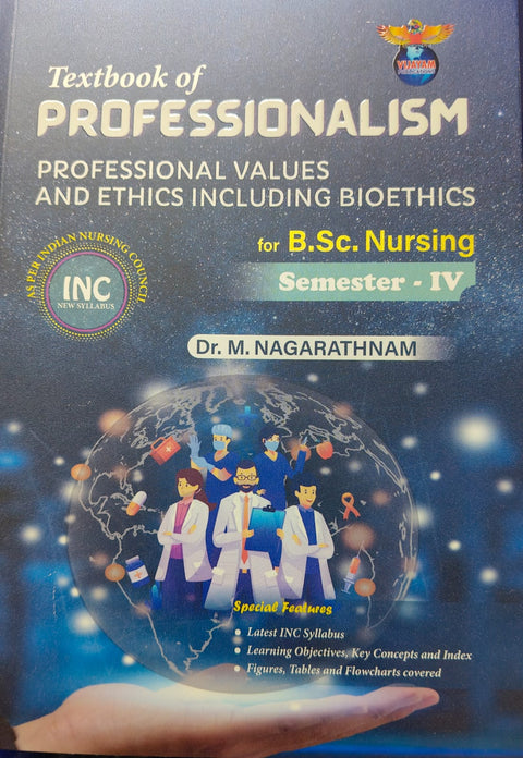 Textbook of PROFESSIONALSM for  B.Sc Nursing Semister-IV