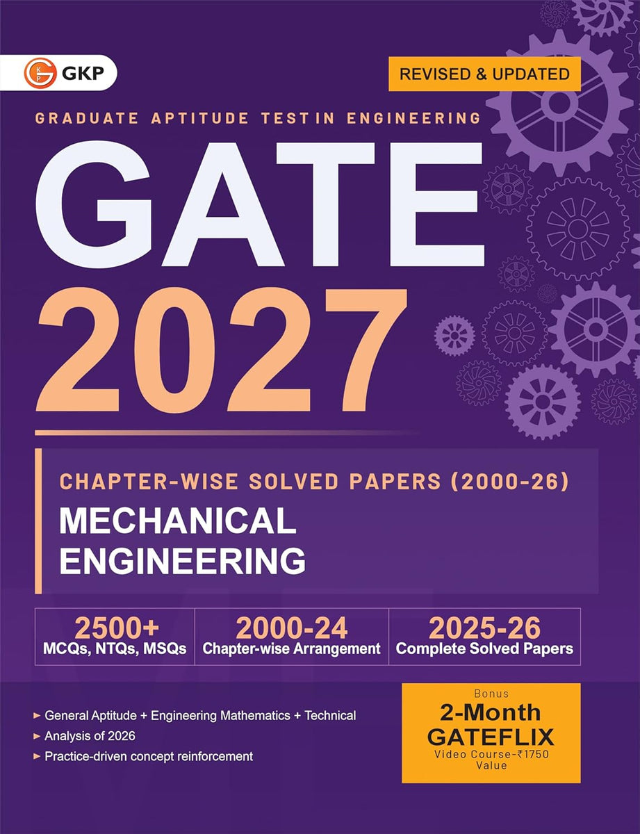 GATE 2027 Mechanical Engineering | Chapter-wise Previous Year Solved P ...
