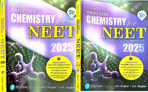 COMBO of  Objective Chemistry for NEET - Volume I &Volume II