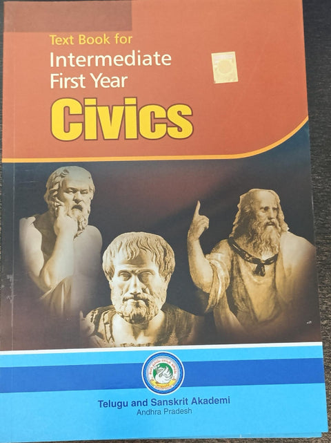 Text Book For Intermediate First Year CIVICS  (AP)