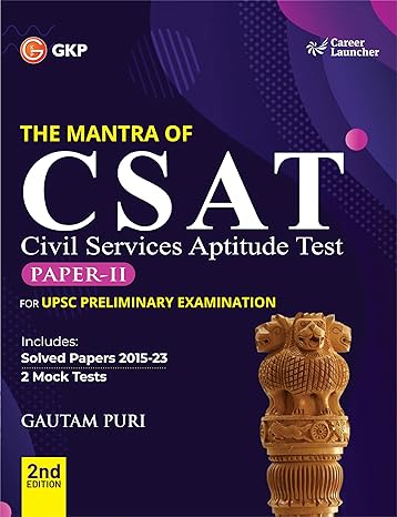 UPSC Preliminary 2024 : The Mantra of CSAT Paper II 2ed