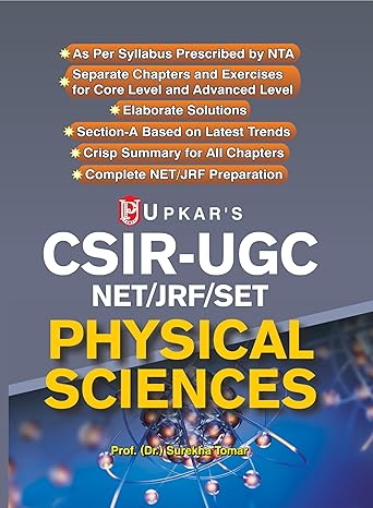 Upkar Prakashan CSIR - UGC NET/JRF/SET Physical Sciences