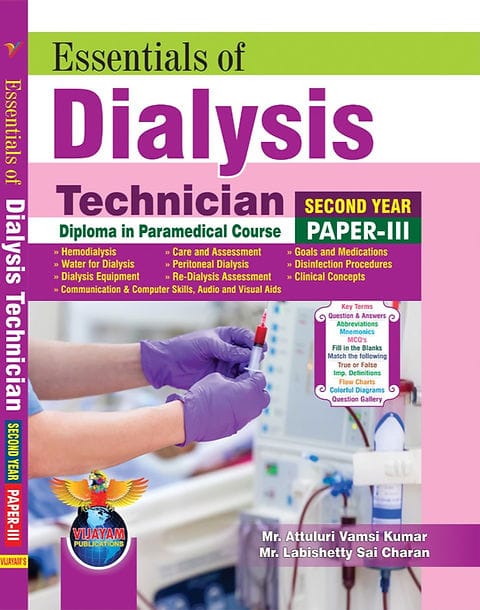 DIALYSIS - Diploma in Paramedical -2nd year - Paper3