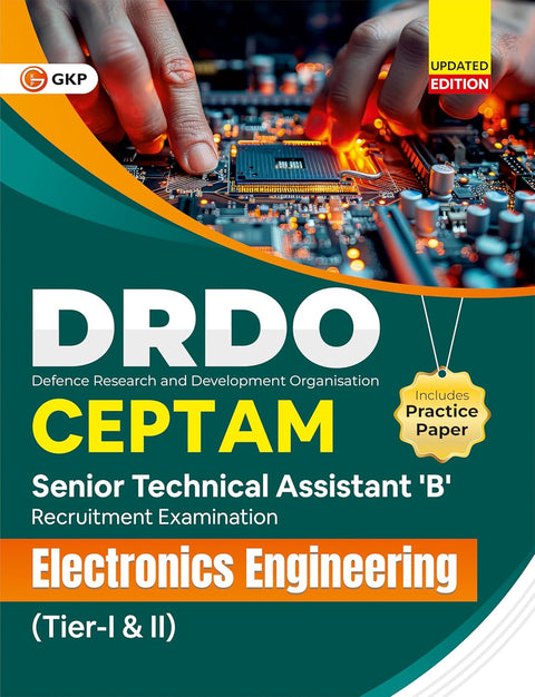 GKP DRDO CEPTAM 2026 Senior Technical Assistant B Tier I & II Preparation Book for Electronics Engineering