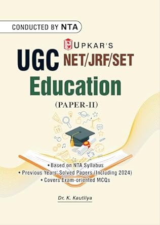 Ugc-Net/Jrf/Set Education (Paper II)