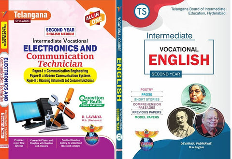 TS-Vocational-2nd year-Electronics & Communication Technician -All In One  & TS - Vocational English - 2nd year