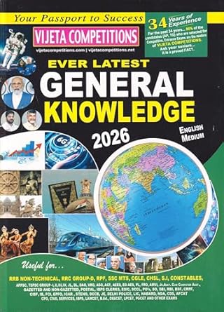 Vijeta Ever Latest General Knowledge 2026 | English Medium