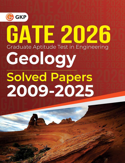 GKP GATE 2026 : Geology - Solved Papers (2009 - 2025)
