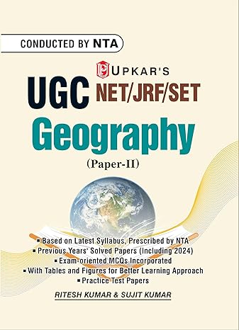UGC NET/JRF/SET Geography (Paper-II)
