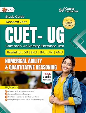 GKP CUET 2026 : Numerical Ability & Quantitative Reasoning Paperback – 26 November 2025