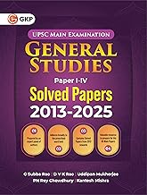 GKP UPSC GS Mains 2026-27 : General Studies Papers I-IV - Solved Papers 2013-2025| Civil Services Examination PYQs and Practice Paperback – 26 November 2025