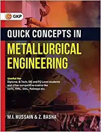 Quick Concepts in Metallurgical Engineering by M.I. Hussain & Z. Basha