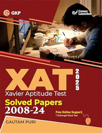GKP XAT 2024-25 : Solved Papers 2008-2024