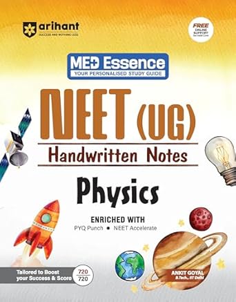 Arihant NEET (UG) Exam: Handwritten Notes for Physics | First and Only NEET Targeted Handwritten Notes | For Exam 2026