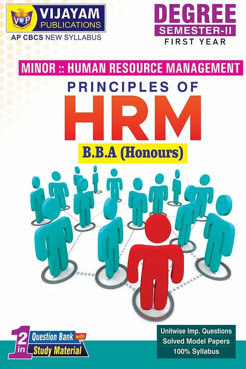 Minor: B.B.A(Honours) - Principles of HRM - SEM2