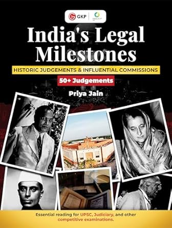 GKP India's Legal Milestones : Historic Judgements & Influential Commissions | For UPSC Aspirants, Law Students and General Readers | Priya Jain