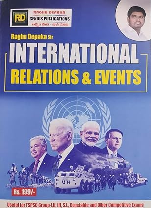 International Relations and Events By Raghu Depaka 2024 Edition (English Medium)