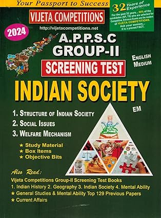 APPSC Group II Screening Test INDIAN SOCIETY [ ENGLISH MEDIUM ]
