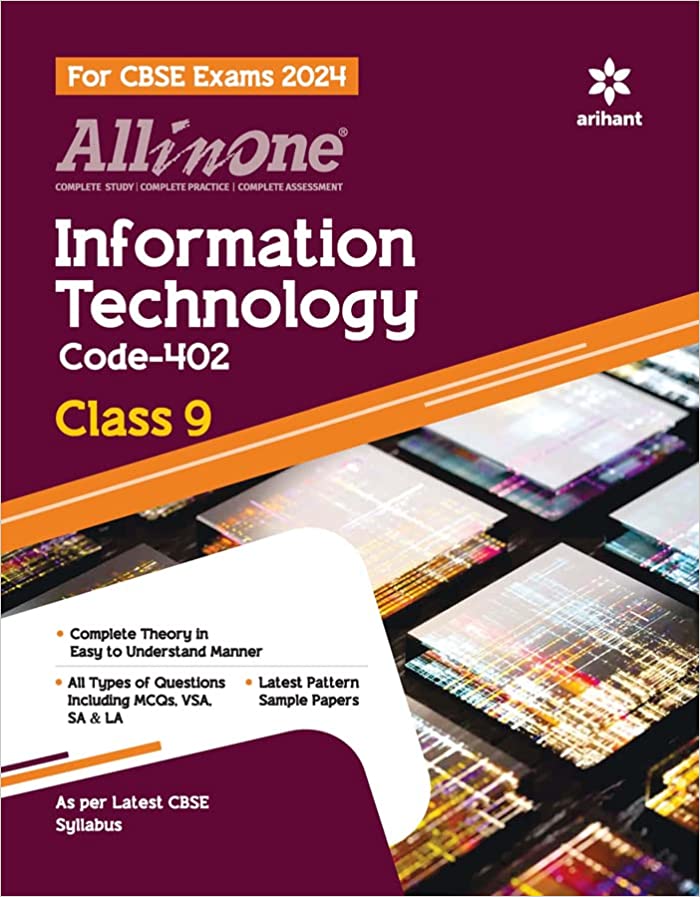 All In One Class 9th Information Technology for CBSE Exam 2024– books99.in