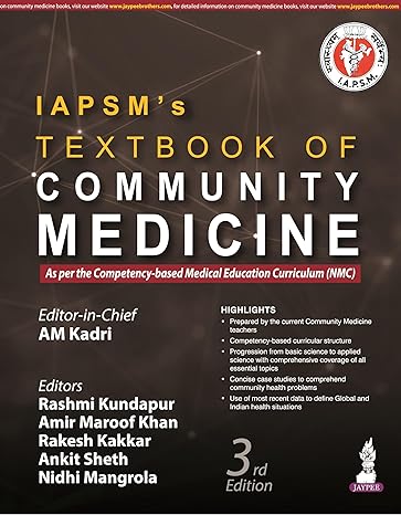 IAPSM's Textbook of Community Medicine