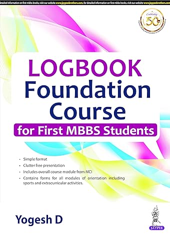 Logbook Foundation Course for First MBBS Students