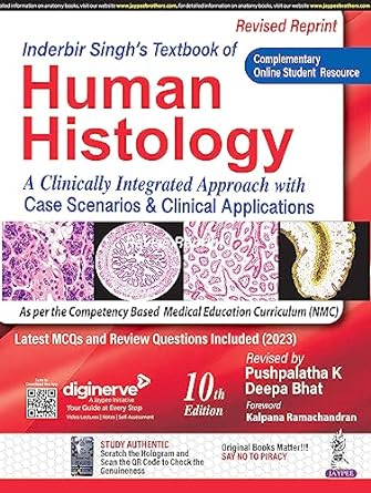 Inderbir Singh's Textbook of Human Histology