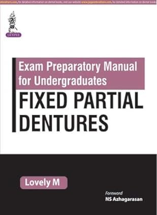 Exam Preparatory Manual for Undergraduates: Fixed Partial Dentures