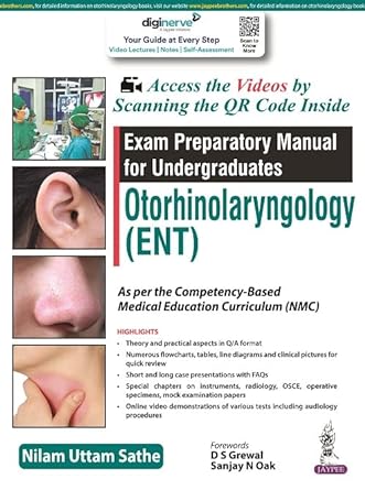 Exam Preparatory Manual for Undergraduates Otorhinolaryngology (ENT)