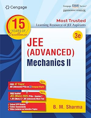 JEE Advanced Mechanics II with FREE 47 YEARS JEE ADVANCED PYQ’s, Videos & Online assessments