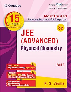 JEE Advanced Physical Chemistry: Part 2 with FREE 47 YEARS JEE ADVANCED PYQ’s, Videos & Online assessments