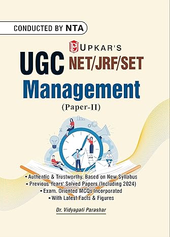 UGC NET/JRF/SET Management Paper 2
