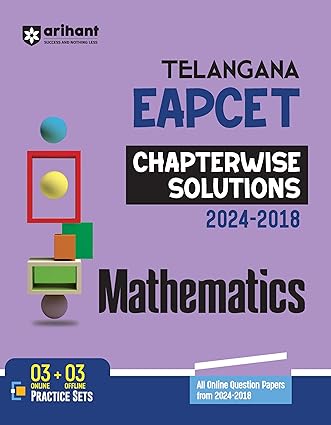 Telangana EAPCET Chapterwise Solutions 2024 - 2018 Mathematics
