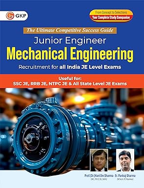 GKP Mechanical Engineering (Junior Engineer)-Competitive Success Guide for all JE level Exams Paperback – 19 December 2025