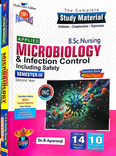 The Complete Study Material Of Applied Microbiology Semester-III Vijayam