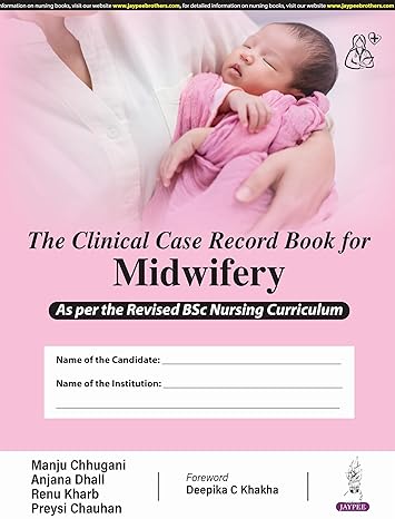 The Clinical Case Record Book For Midwifery