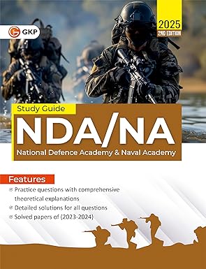 GKP NDA / NA 2025 : Guide (Includes 2023-2024 Solved Papers)