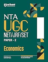 Arihant NTA UGC NET/ JRF/ SET PAPER-2 Economics | As per updated syllabus | 3 Model Papers with latest solved papers