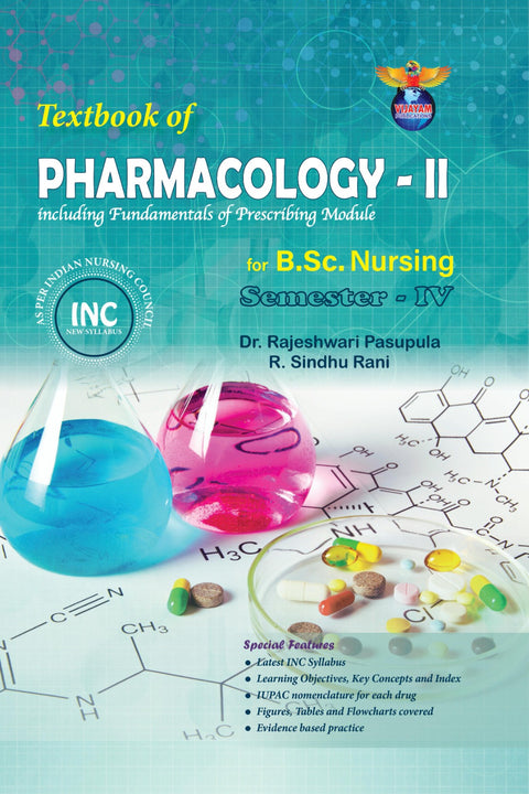 TEXTBOOK OF PHARMACOLOGY-II BSC NURSING SEMESTER-IV
