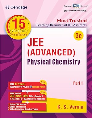 JEE Advanced Physical Chemistry: Part 1 with FREE 47 YEARS JEE ADVANCED PYQ’s, Videos & Online assessments