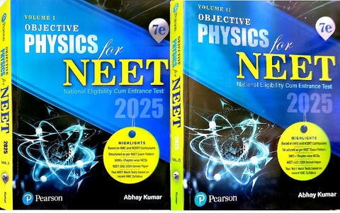 Combo Of Objective Physics for NEET - Volume I & Volume II