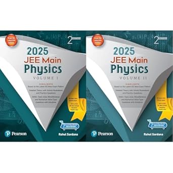 JEE Main Physics Vol 1 & Vol 2 | | Based on the Latest JEE Main Exam Pattern | JEE Main 2024 Solved Paper | 2021 to 2013 JEE main Solved Question Chapter-wise