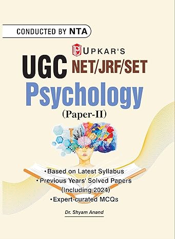 UGC NET/JRF/SET Psychology Paper-II
